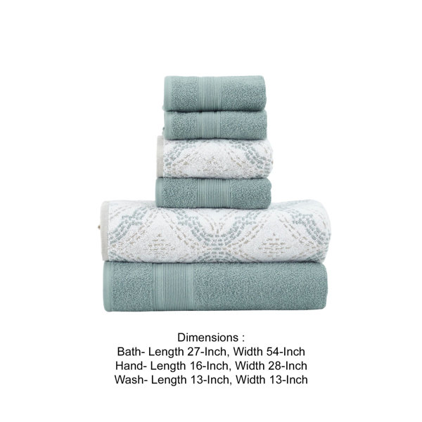 Veraj, 100% Cotton Bath Towels