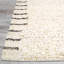 Tapis abstrait en laine fait à la main Faysal Yarrow-702811875