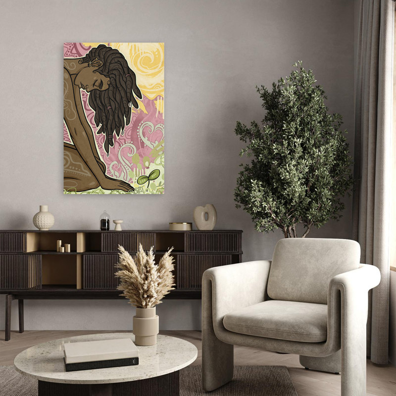 Dayo - Multicultural Figurative Art, 36" H x 24" W
