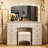 Luxurious Makeup Vanity With 10 Hollywood Bulbs