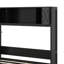 Lit escamotable double avec armoires de rangement