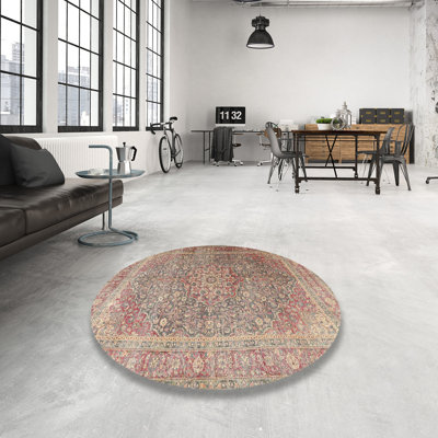 Tapis oriental rouge / vert / noir