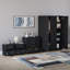 Tayce 4 Piece Bedroom Set (2 Drawer Bedside Chest X2, 4 Drawer Chest, 3 Door Wardrobe)-46488437