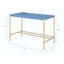 Bureau d'écriture avec port USB pour un bureau personnel moderne et élégant-193278150