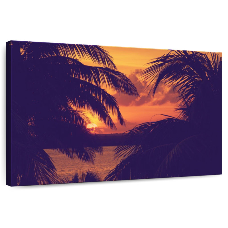 Gillard Palms Sunset, H 20 po x l 30 po