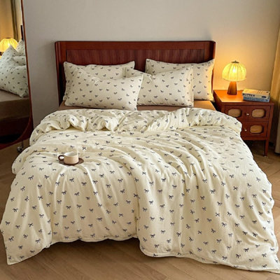Ensemble d'édredon en microfibre