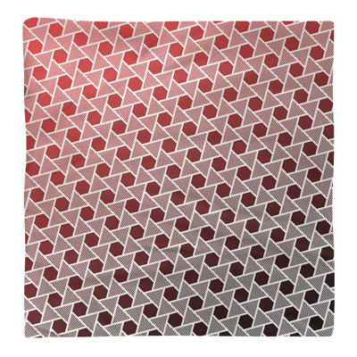 Serviette triangles hexagonals Mcguigan