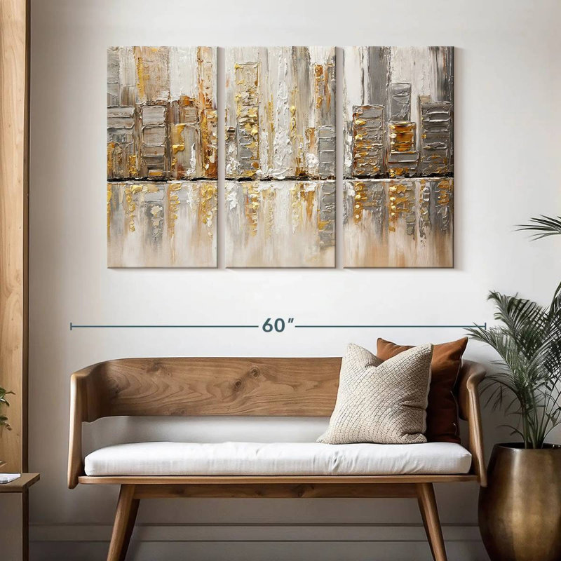 Avery Streets II, 32" H x 50" W