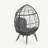 Gianni teardrop chair-79061012