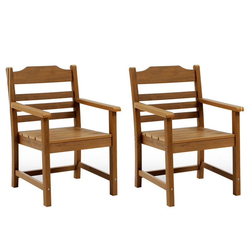Fauteuil Shelman, Teck clair