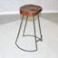 Counter Stool with Metal Frame-1823885258