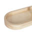 Miroir de plancher plat en bois massif Ashten