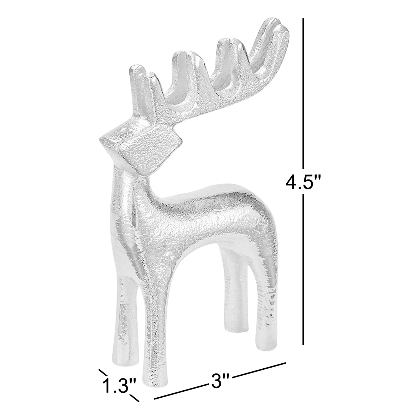 Small Reindeer Silhouette Figurine