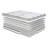 12" Luxury Plush Foam Hybrid Mattress - White, Breathable Quilted Cover, Boxed for Elegance-453874621