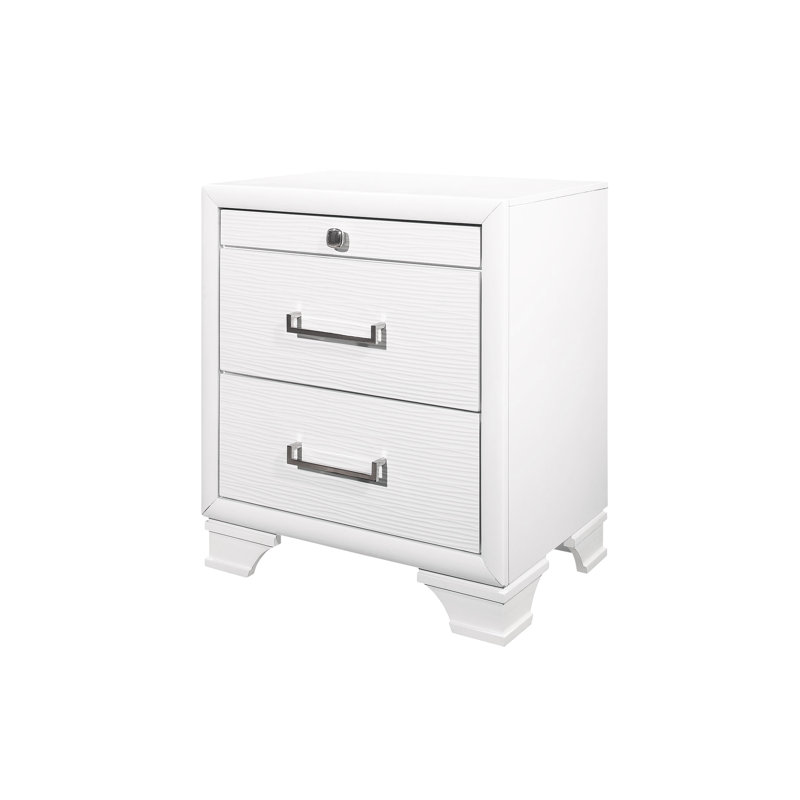 CIVIC WHITE NIGHTSTAND