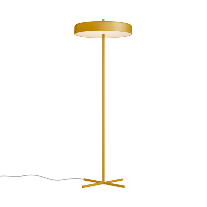 Bobber LED Floor Lamp, Mustard