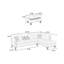 Ensemble de canapé modulaire 3 pièces Living Room Furniture-336223432