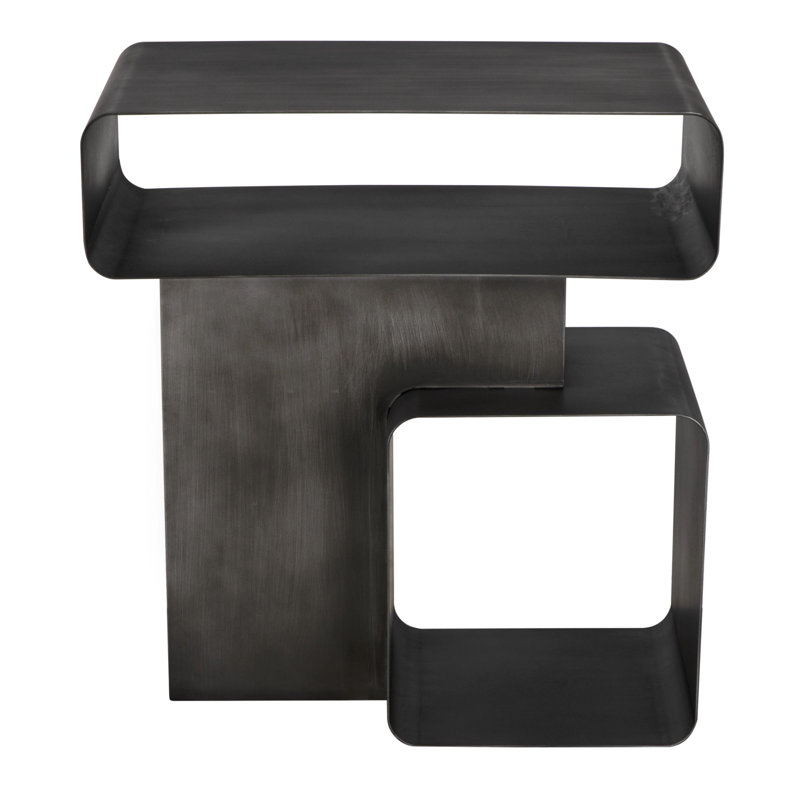 Danville End Table, Gun Metal