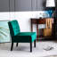 Fauteuil d'appoint en velours 2 pièces 2 pièces - Tissu doux pour salon, chambre à coucher, bureau 53 "-121109176