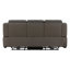 Canapé inclinable électrique 87 po en cuir véritable avec ports USB-117030400