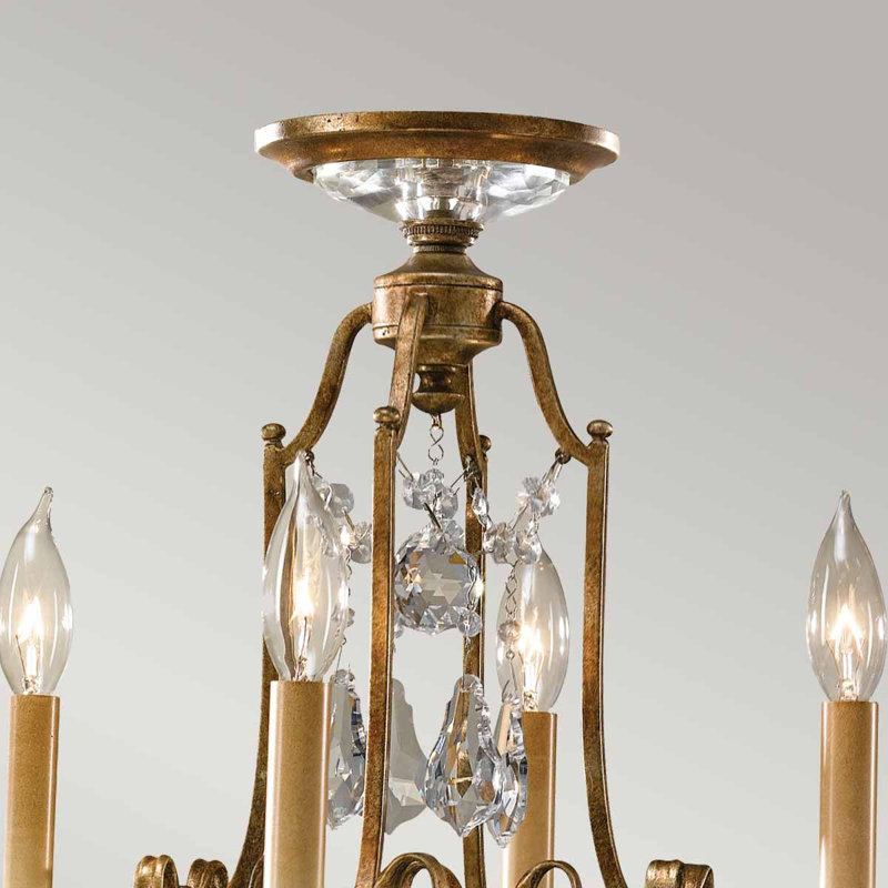 Carnanreagh 4 - Light Candle Style LED Chandelier