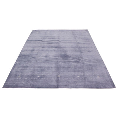 Tapis bleu clair Humaira Gabbeh 9 pi 2 po x 12 pi 0 po