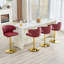 Chaise de bar rotative moderne réglable