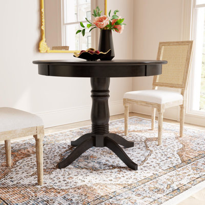 Alexa-Mae Round Solid Wood Dining Table