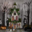 Décoration d'Halloween à DEL avec maison hantée