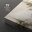 «Misty Forest Landscape in Soft Neutral Tones», reproduction d'art sur toile encadrée-539213074-539213086