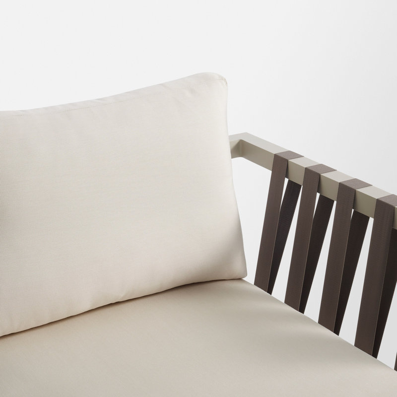 Jibe Right Arm Chaise, Gray, Sunbrella Canvas