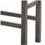 Tabourets de bar beige et gris vieilli (ensemble de 2)