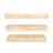 Earon 3 Piece Solid Wood Floating Shelf