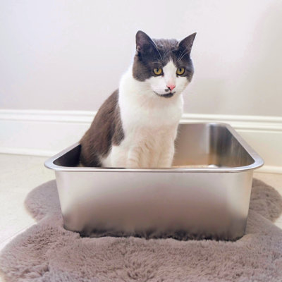 Koreana Metal Litter Box