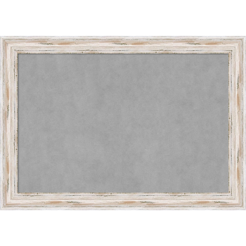 Tableau magnétique mural Gemini, Blanc délavé Alexandria, H 2 pi 1 po x l 2 pi 9 po