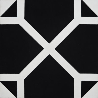 Carreau de mur et de sol à motif ciment 8 po x 8 po Mogador