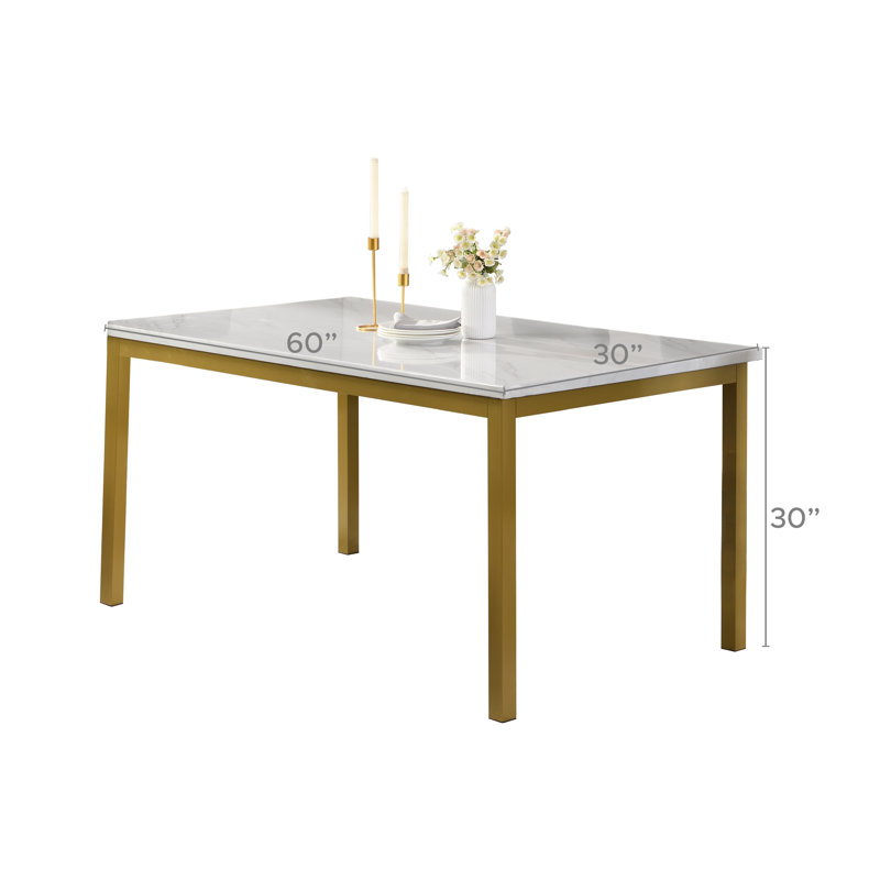 Table de salle à manger 60 "