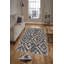 Tapis luxueux 100% polyester 5,2 x 7,5 pi, hauteur des poils de 0,4 po | Antibactérien, points antidérapants en PVC, lavable à la machine | Élégante impression numérique en 3D, parfaite pour le décor du salon et de la chambre à coucher-1259565928