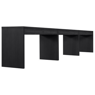 Fawcett Solid Wood And Oak Veneer Console Table / Desk