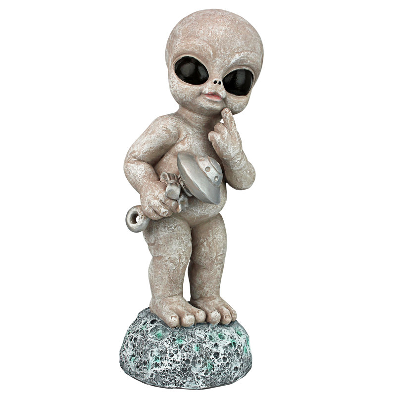 Design Toscano Zeta the Toddler, Baby Alien Figurine & Reviews | Wayfair