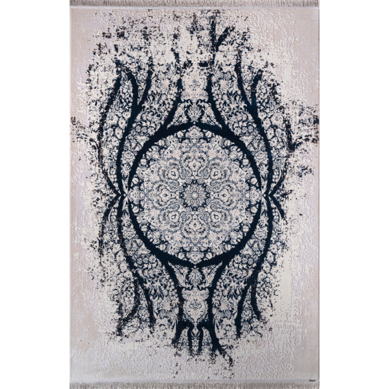Médaillon Teresia, Tapis de couloir 2 pi 7 po x 10 pi