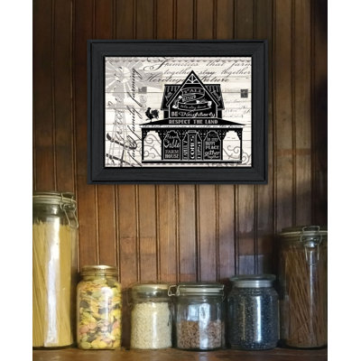 Y'all Blessed Farmhouse Framed Wall Art for Living Room, Home Wall Decor by Cindy Jacobs