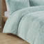 Ensemble d'édredon en fausse fourrure à poils longs Brielle-1202279483-1202279474