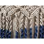 Landeros 45cm W Round Ombre Pouffe