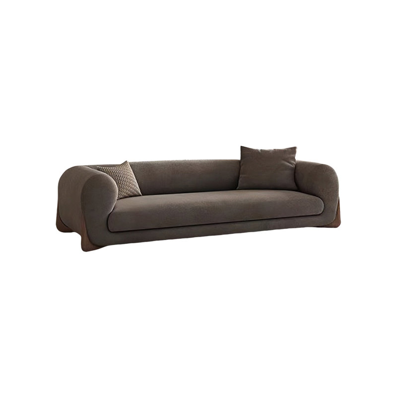 Banc rembourré léger, H 21,65 po x l 78,74 po x P 25,59 po, Gris