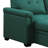 Henos Reversible Sleeper  84" Reversible Sleeper Sectional Sofa with Storage Chaise, USB Charging Ports and Pocket-1962200182