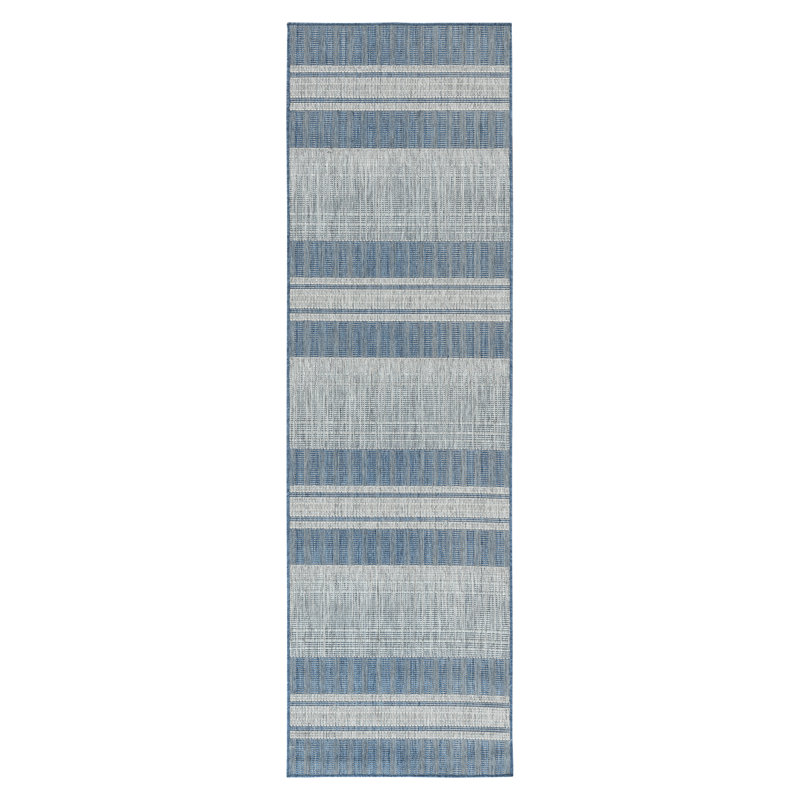 Tapis d'intérieur / extérieur Sinaya, Tapis de couloir 2 pi 4 po x 8 pi