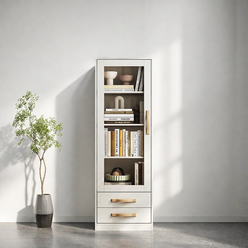 Memmott, (4 Shelves) 62.9"H x 15.7"W x 13.7"D