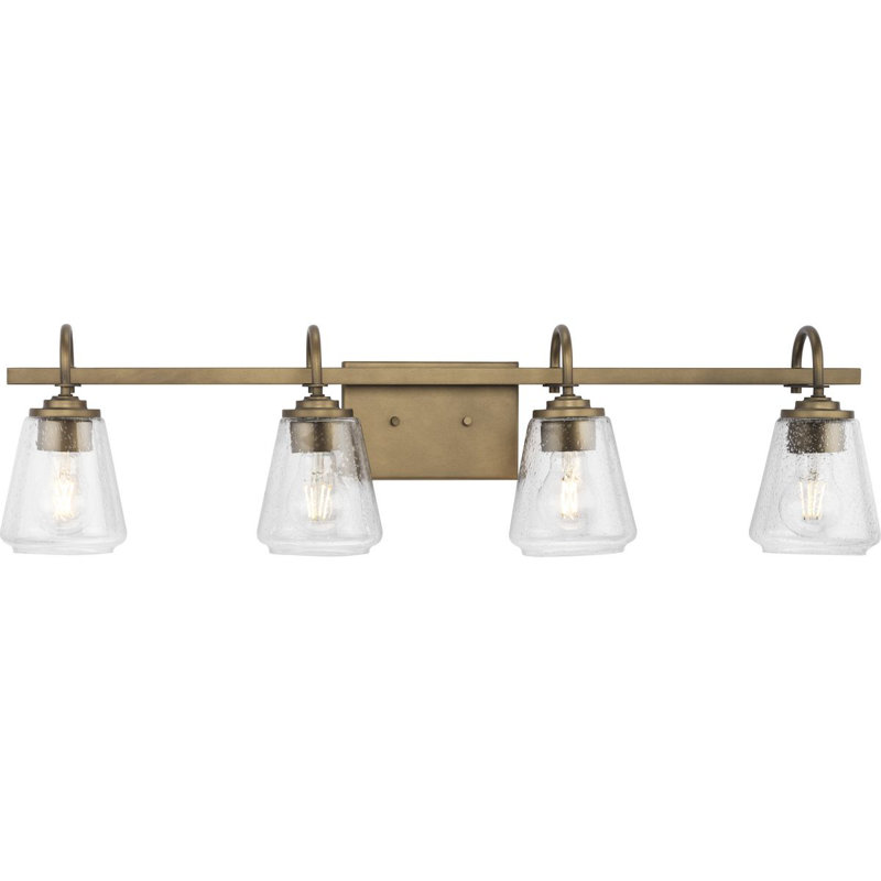 Martenne Dimmable Vanity Light, Aged Bronze, 4