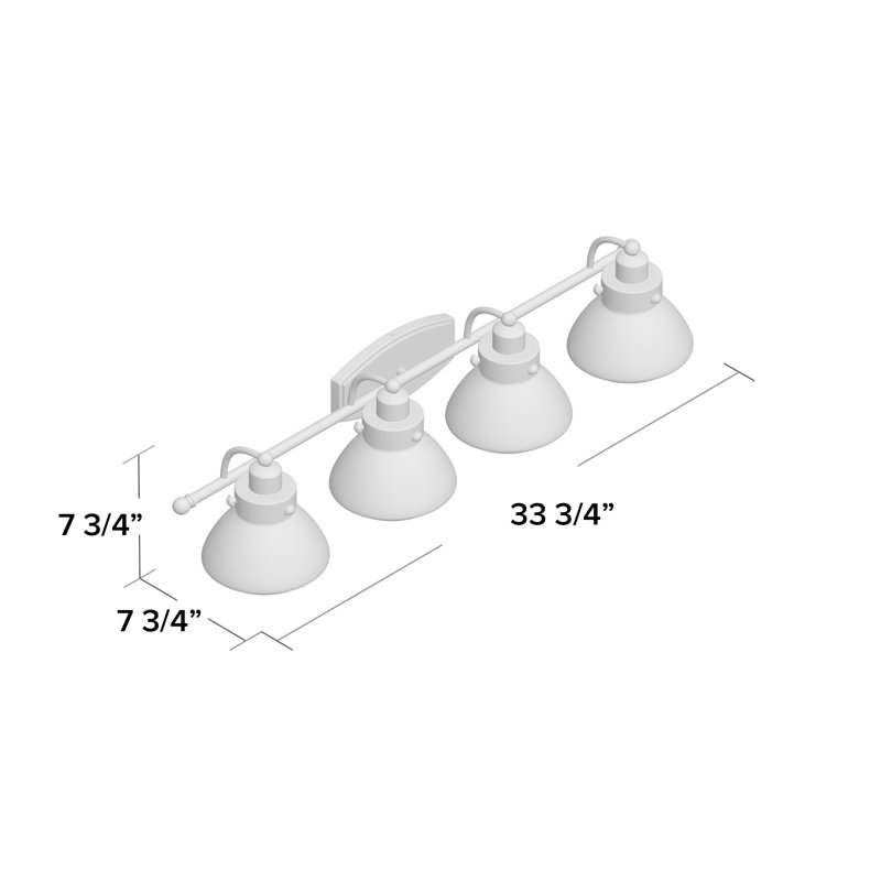 Casen 4 - Light Dimmable Vanity Light